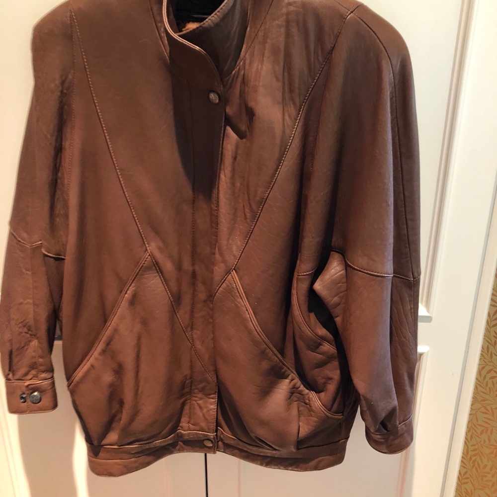Vintage Raffaelo leather jacket